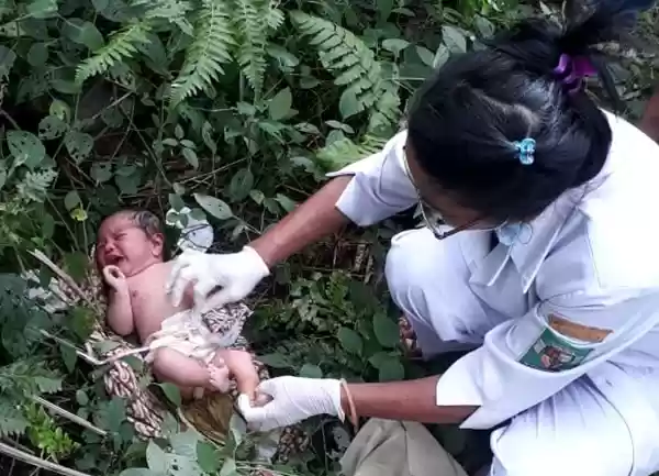Diduga Dibuang, Bayi Ini Ditemukan di Areal Perkebunan PT. SIPEF Simalungun