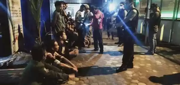 Polisi Grebek Lokasi Judi Ketangkasan di Marelan, 21 Orang Diamankan