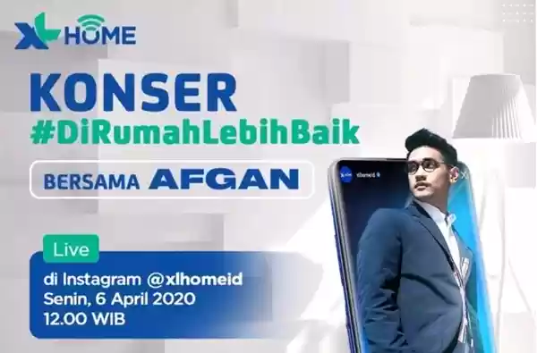 Hari Ini, XL Axiata Gelar Konser Digital Bareng Afgan