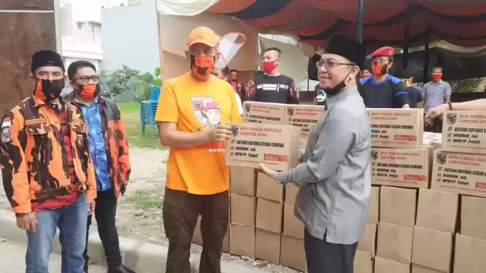 MPW PP Sumut Serahkan Bantuan ke Ustaz Melalui MUI 