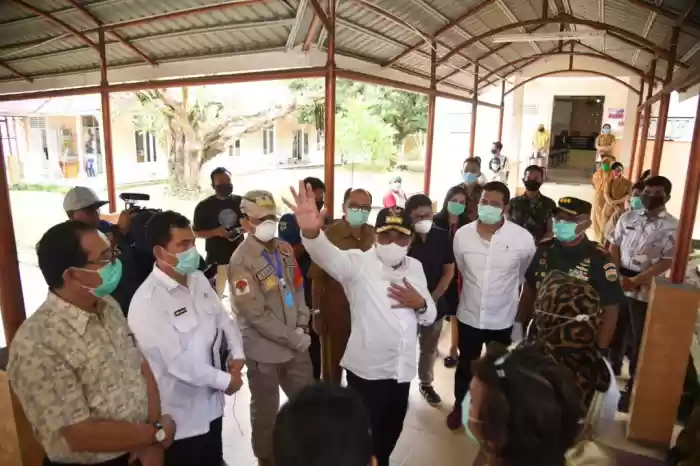 Tinjau RSUD dr Djasamen Saragih,  Gubernur Minta Dandim dan Kapolres Bantu Para Medis