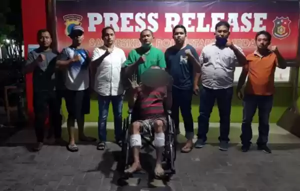 Kedua Kaki Pelaku Curanmor di Tembus Peluru Polisi 