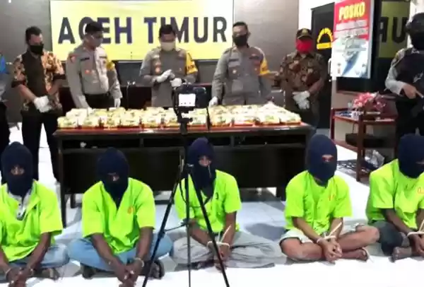 Lima Sindikat Jaringan Narkoba Kelas "Kakap" Tak Berkutik