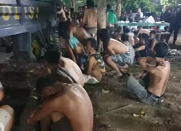 Gerebek Lokasi Dugem di Kutalimbaru, Personil Poldasu Dapat Perlawanan