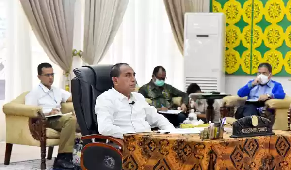 Gubernur Edy Akan Ikuti Arahan  Pemerintah Pusat Soal Penanganan Covid-19
