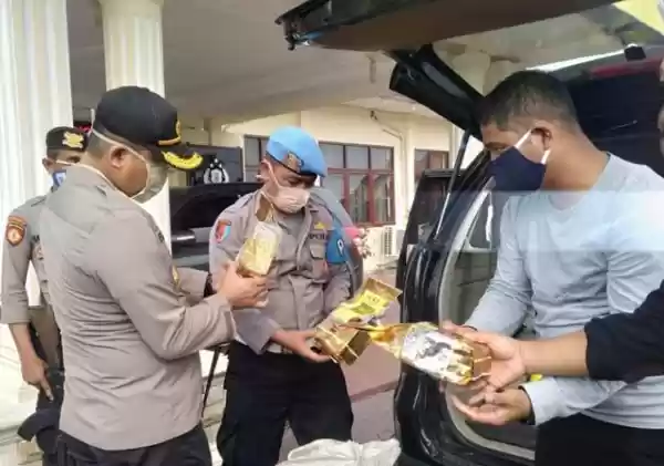 Polres Aceh Utara Gagalkan Peredaran Narkoba 45 Kg Sabu