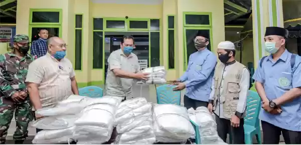 FPI dan BKPRMI Serahkan Bantuan Ke Gugus Tugas Padangsidimpuan