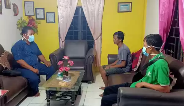 Polres Sergai Monitoring Asimilasi 9 Napi Lapas Tebing Tinggi
