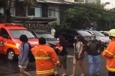 Apartemen Taman Sari Terbakar, 42 Orang Sudah di Evakuasi