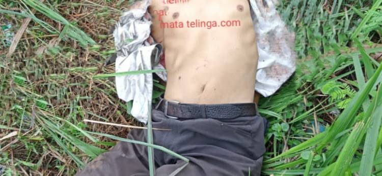 Seorang Pria Penuh Luka Di Wajah Ditemukan Tewas Tergeletak