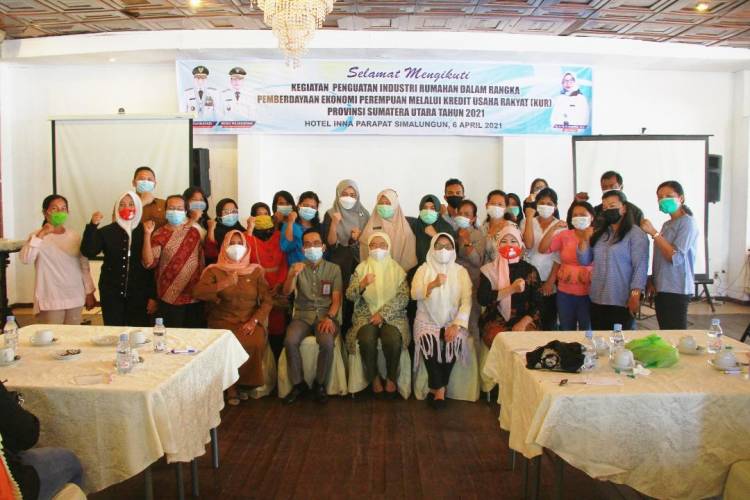 Berdayakan Ekonomi Perempuan, Pemprov Sumut Gelar Pelatihan Penguatan Industri Rumahan