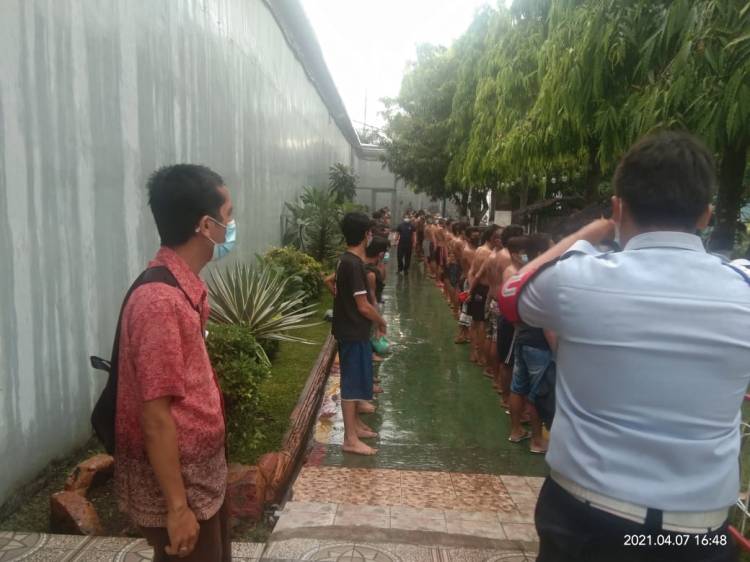 Kejari Medan Pindahkan 159 Tahanan ke Rutan Tanjung Gusta