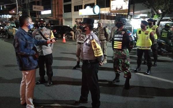 Polsek Medan Kota Beri Teguran Belasan Warkop Langgar Jam Operasional