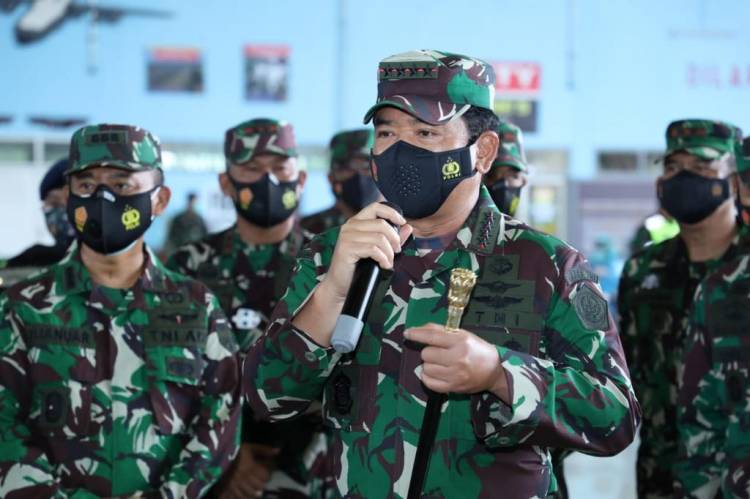 Panglima TNI : Tingkatkatkan Keamanan Pasca Tempat Ibadah dan Mabes Polri di Teror