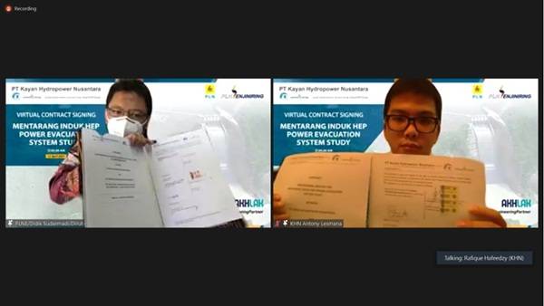 PLN Enjiniring Lakukan Studi Sistem Evakuasi Listrik Pada PLTA Mentarang Induk