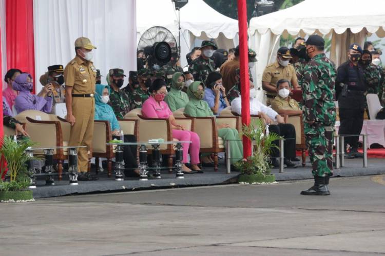 Sekda Kota Medan Hadiri Upacara Penutupan Latsitarda Nusantara XLI/2021