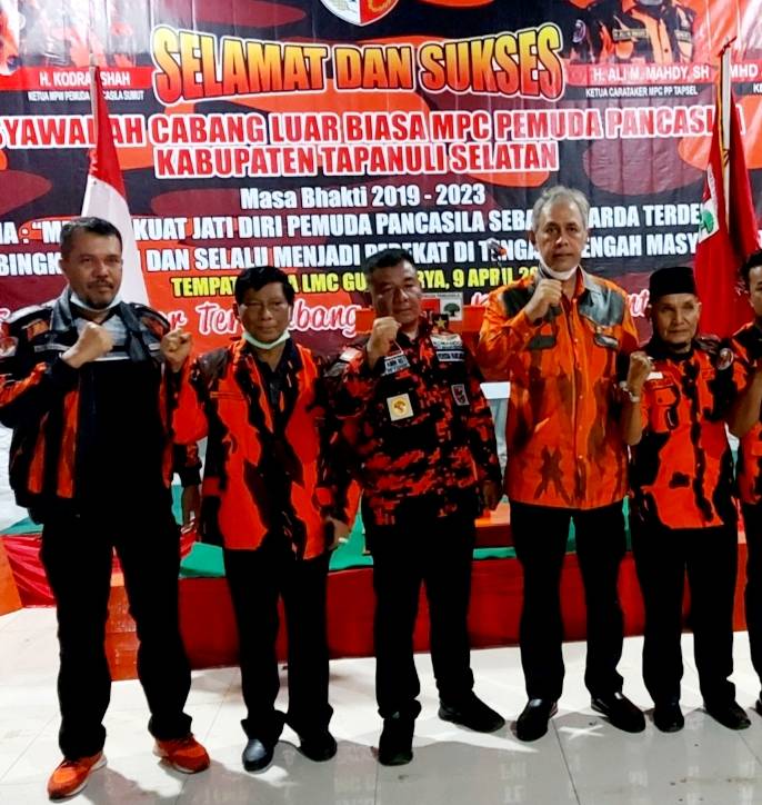 Mhd Amin Nasution Pimpin MPC PP Tapsel, Kodrat Shah : Kdh Yang  Ingkar Janji Kader PP Harus  Berani Lawan