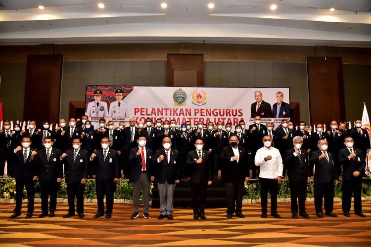 Lantik Pengurus KONI Sumut, Gubernur Tekankan Tugas Berat  Hadapi PON XX dan XXI