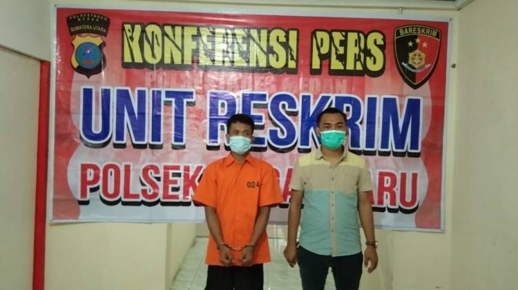 Miliki Kaca Tekab Polsek Medan Baru Bekuk Warga Mandala