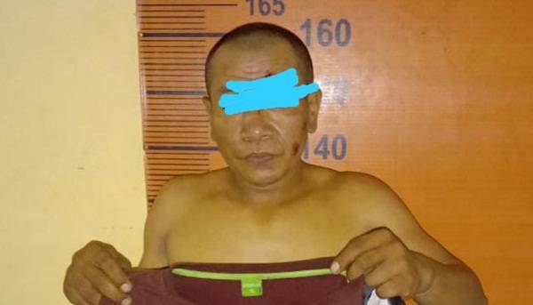 Gasak Harta dan Cekik Tetangganya, Benhur Tarigan Ditangkap Tekab Pancur Batu