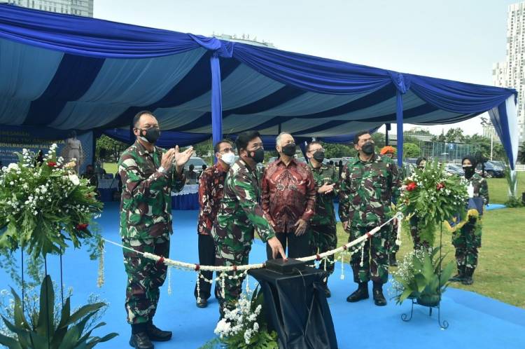 Panglima TNI Resmikan Monumen Marsda TNI Anumerta Prof. dr. Abdulrachman Saleh di Jakarta