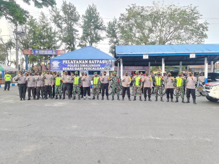 Kembali Kapolres Simalungun Gelar Patroli Berskala Besar Pastikan Puncak Misa Paskah Berlangsung Aman dan Kondusif