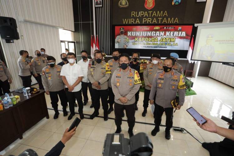 Larangan Mudik, Kapolda Jatim Siapkan Titik Pos Di Perbatasan.