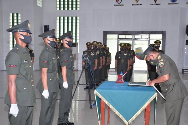 Pangdam I/BB Pimpin Penyumpahan dan Tutup Dikmata TNI AD Gelombang II TA 2020