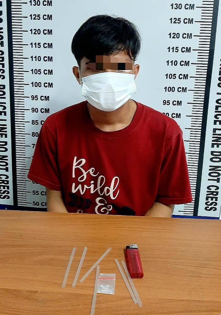 Kantongi Narkoba, Pemuda Ini Berurusan dengan Polisi