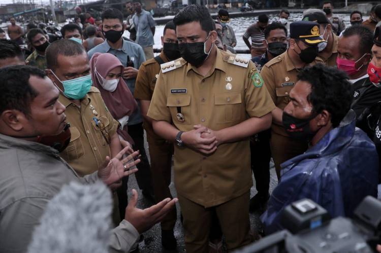 Wali Kota Medan Tinjau Laporan Masyarakat Terkait Aktifitas Pelanggaran Penangkapan ikan