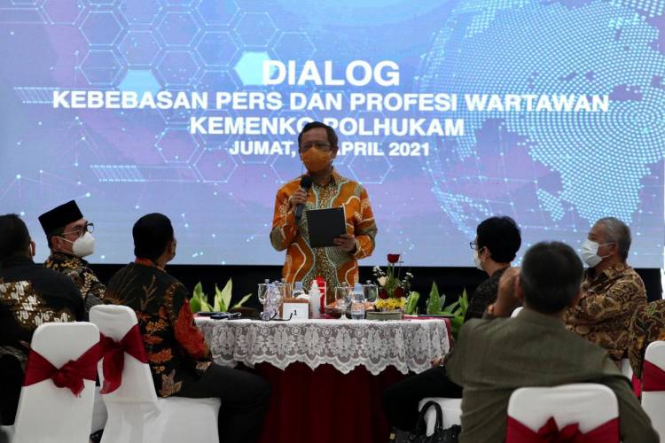 Menko Polhukam : Jangan Ada Yang Langgar Kebebasan Pers