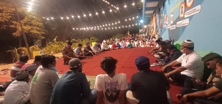 Punggahan dan doa Bersama Dilakukan warga Kampung Sejahtera