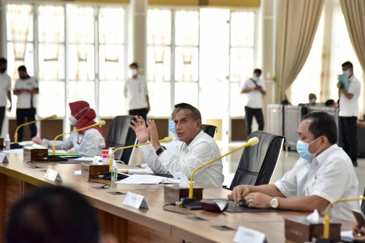 Kendalikan Laju Penyebaran Covid-19,  Pemprov Sumut Perpanjang PPKM Mikro