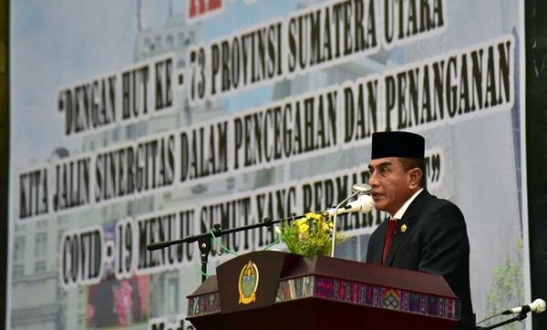 Gubsu Tegaskan Upaya Peningkatan Ekonomi di Masa Pandemi Covid-19