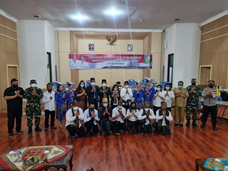 Kapolres Simalungun Hadiri Temu Ramah Dengan Bupati dan Wakil Bupati
