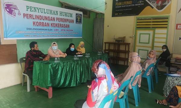 Sinergitas LBH APIK dan YAFSI Gelar Penyuluhan Hukum di Medan Amplas