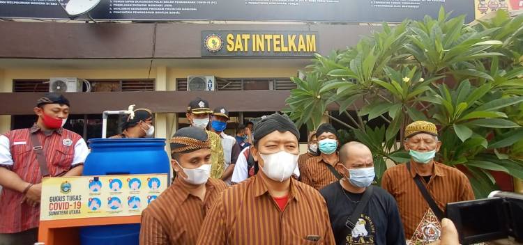 Terkait Aksi Persekusi  Jaran Kepang, DPD PKB Pujakesuma Datangi Sat Intel Polrestabes Medan
