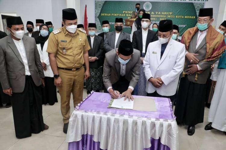 Pemko Medan Ajak MUI Kota Medan berkolaborasi Wujudkan Visi Misi