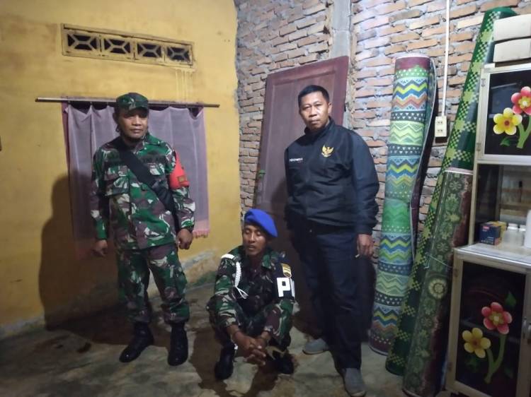 Nginap Dirumah Janda, Prajurit Kodim 0201/BS Amankan Pria Mengaku PM