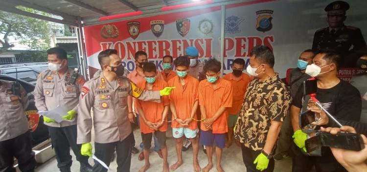 Gerombolan Residivis Kasus Pencurian Beraksi di Asia Mega Mas, 3 Tersangka Diringkus Polisi