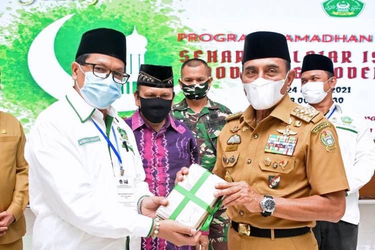 Buka Acara Sehari Belajar Islam Modern dan Moderat Edy Rahmayadi Harapkan Peserta Dapat Lebih Memahami Islam