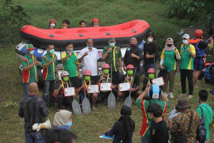 Porwil Arung Jeram FAJI Kota Medan 2021 Berlangsung Sukses, Medan Denai Dominasi