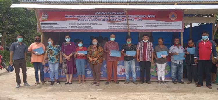 Penyaluran BLT di Toba, Sudah Tiga Desa Menerima