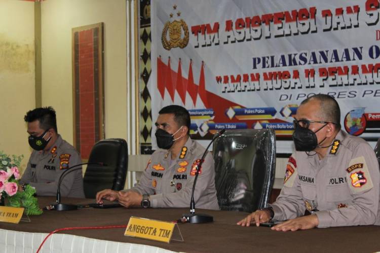 Kombes Pol Guruh Ahmad, Minta Bhabinkamtibmas dan Babinsa Bantu Pemerintah Untuk Sosialisasi Covid-19