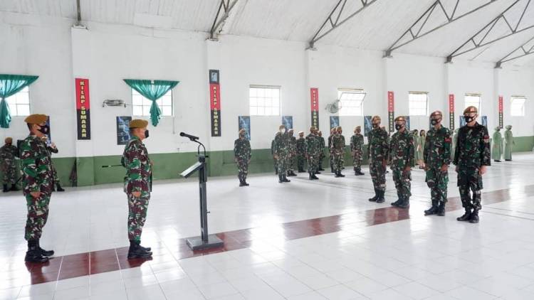 Pangdam I/BB Pimpin Upacara Gelar Pasukan Kunker Wakil Presiden RI ke wilyah Sumbar