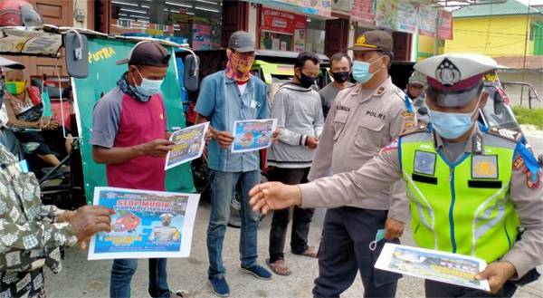 Polres Sergai Sosialisasi Covid-19 ke Komunitas Betor, Pelajar dan Masyarakat
