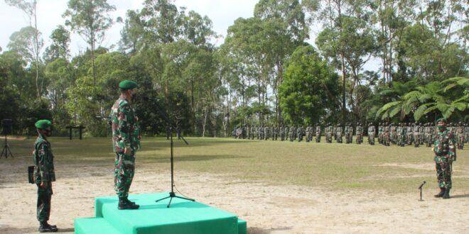 Danrindam I/BB Pimpin Upacara Pembukaan Pendidikan Kejuruan Tamtama Infanteri Abit Dikmata TNI AD Gel II TA 2020