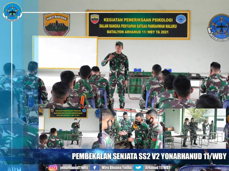 Pembekalan Materi Senjata Baru SS2 V2 oleh Paldam 1/BB