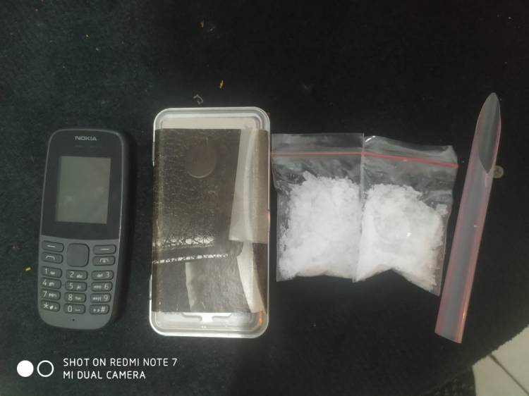 Tekab Polsek Sunggal Ciduk Pengedar "Kaca"