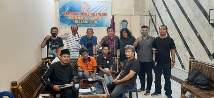 Buka Puasa Bersama Perkuat Silaturahim Wartawan Unit Polrestabes Medan